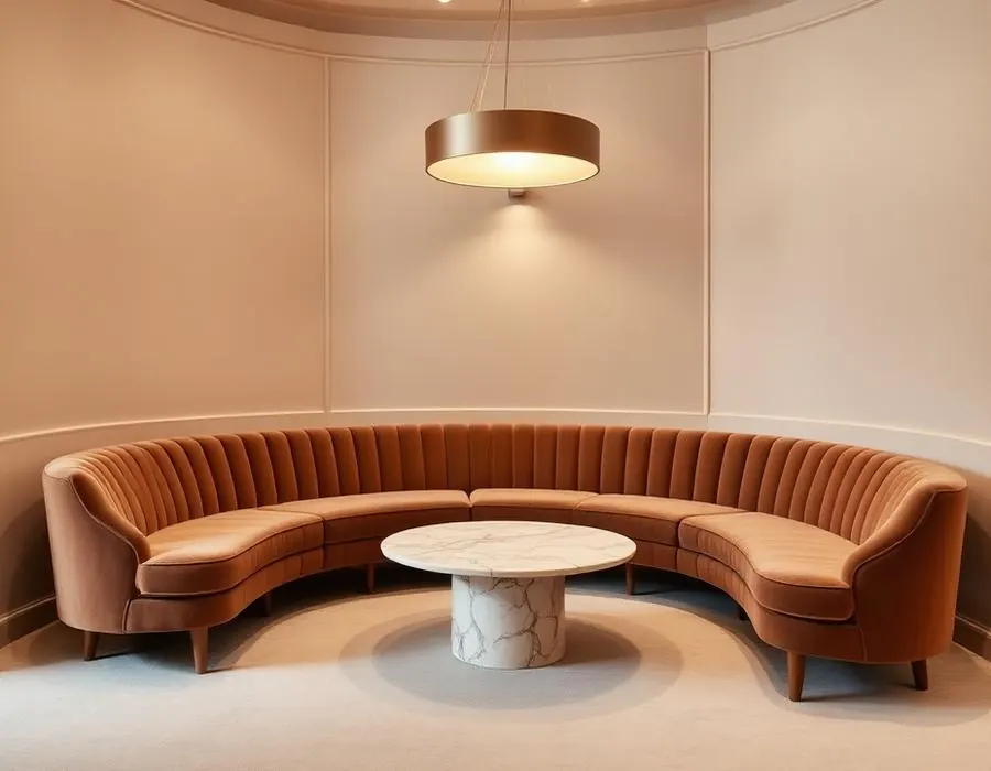 Velvet lounge meeting room
